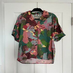 Uniqlo U Abstract Printed Short-Sleeve Shirt